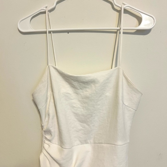 2/$30 ZARA - White Spaghetti Strap Slip Wrap Mini Dress - Picture 2 of 7